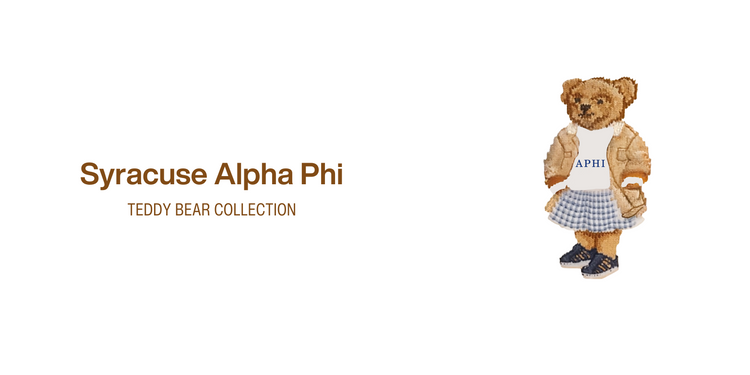 Syracuse Alpha Phi - Teddy Bear Collection