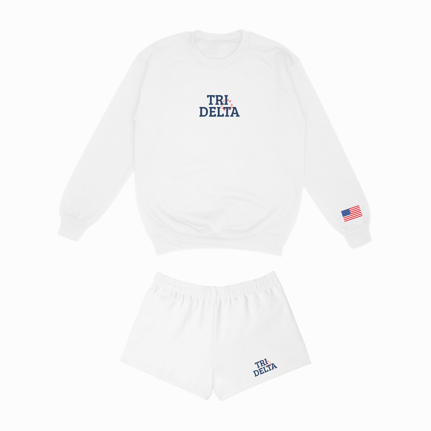 Crewneck / Sweatshorts Set