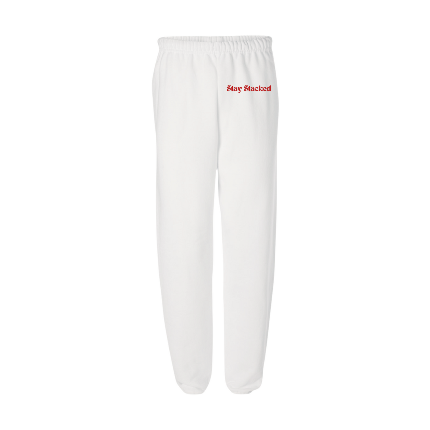 The Sick and Stacked Society - Summer Crewneck / Sweatpants Set (White)