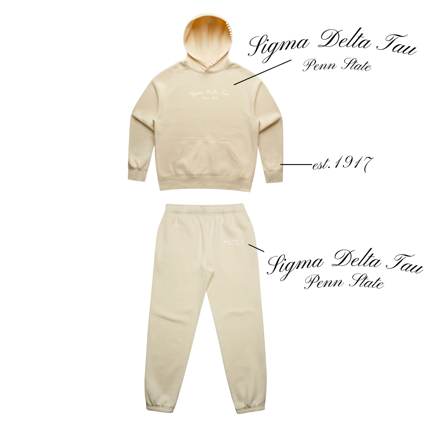 Heavyweight Hoodie / Sweatpants Set