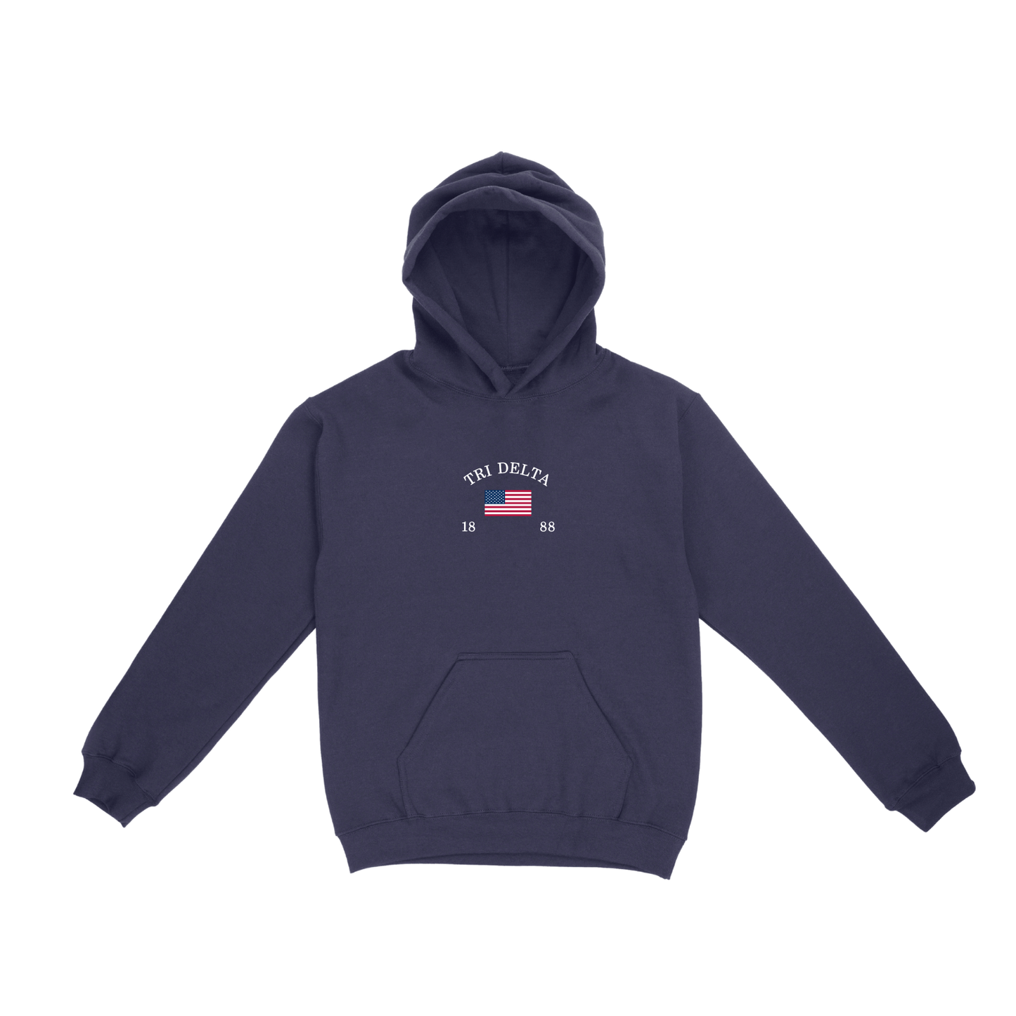 Tri Delta American Beauty 1888 Hoodie