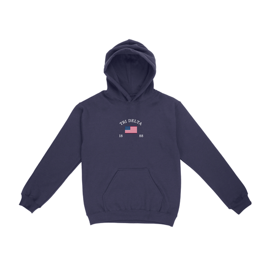 Tri Delta American Beauty 1888 Hoodie