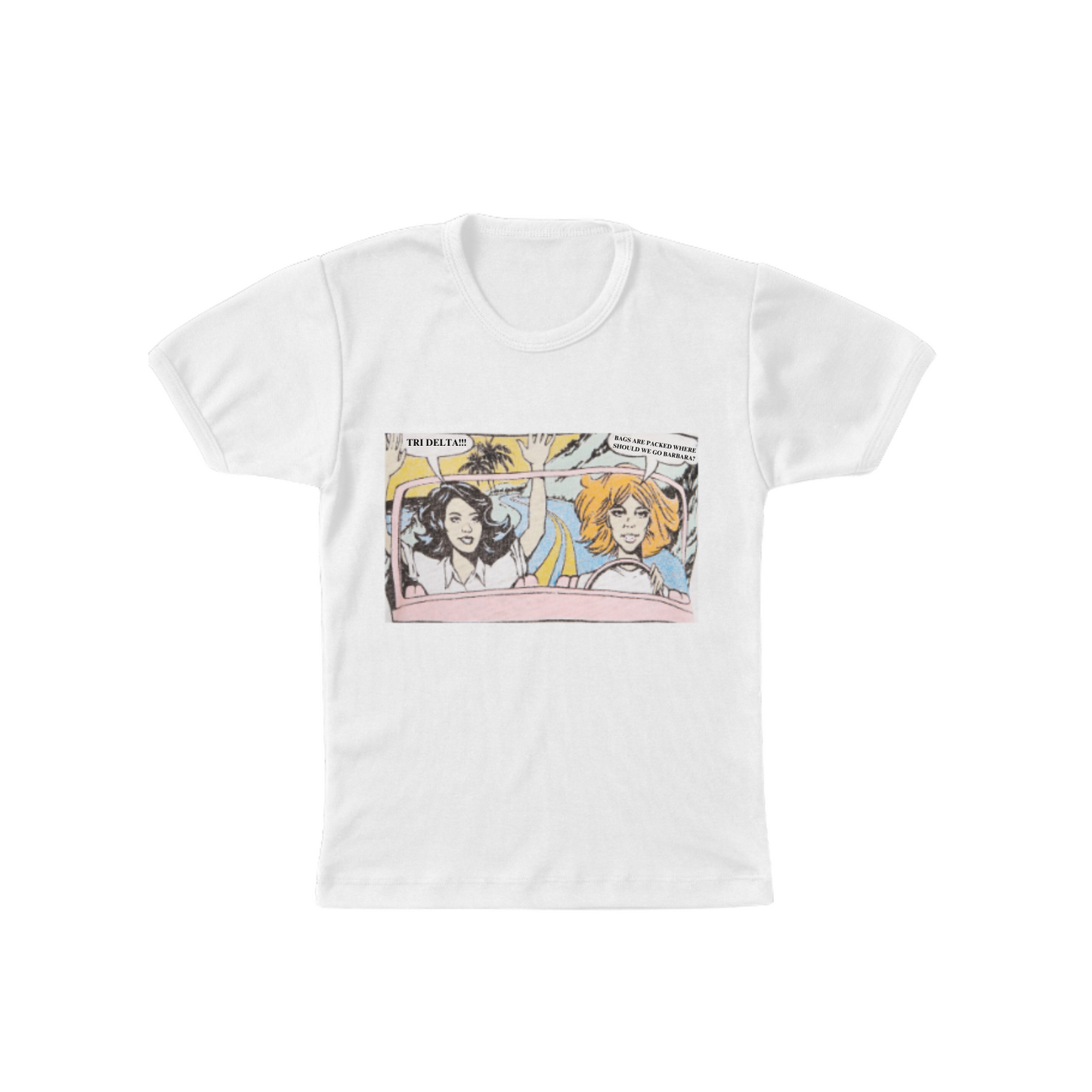 Tri Delta Baby Tee