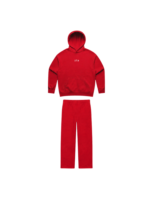 Hoodie Set - Red