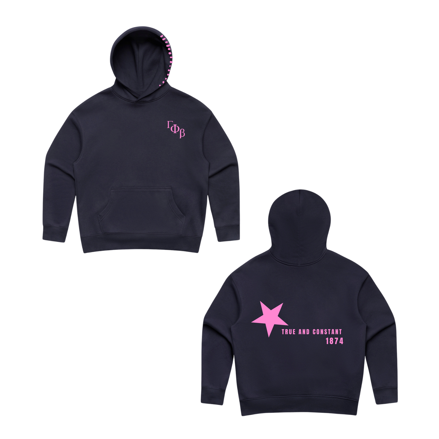 Gamma Phi Beta / GPhi 1874 Heavyweight Hoodie