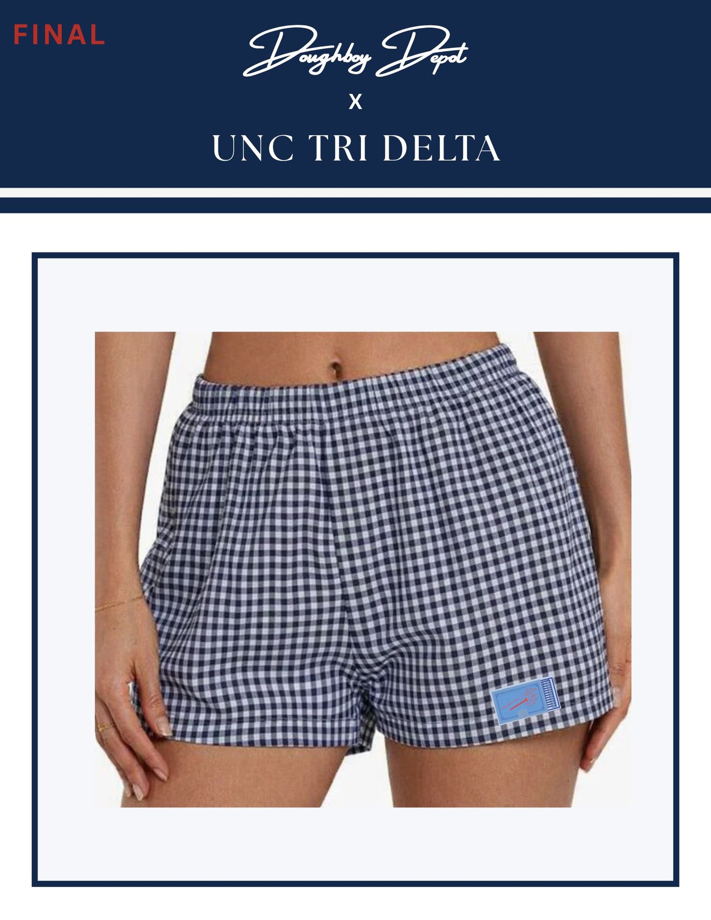 Gingham Shorts