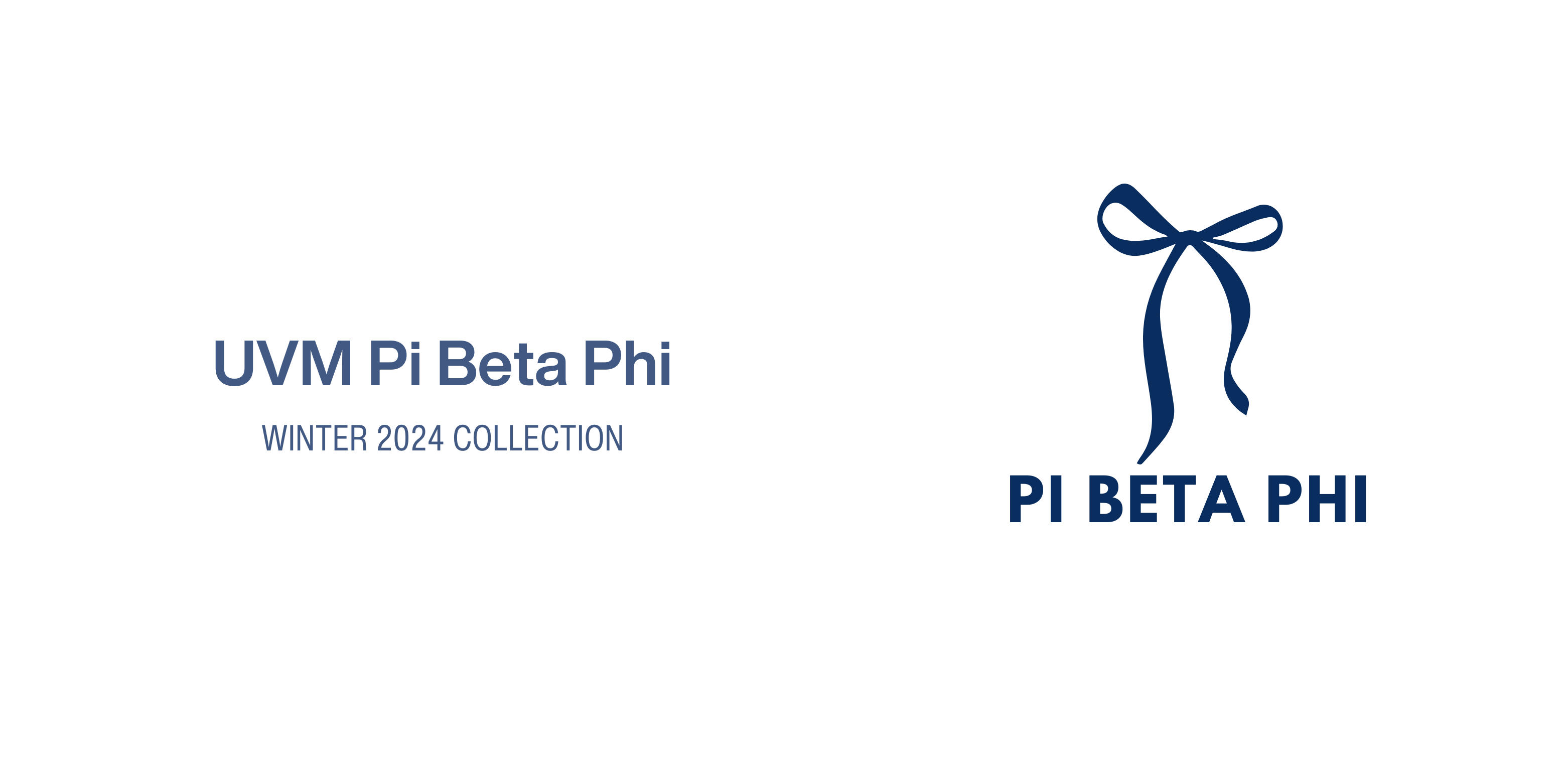 UVM Pi Beta Phi - Winter 2024 Collection