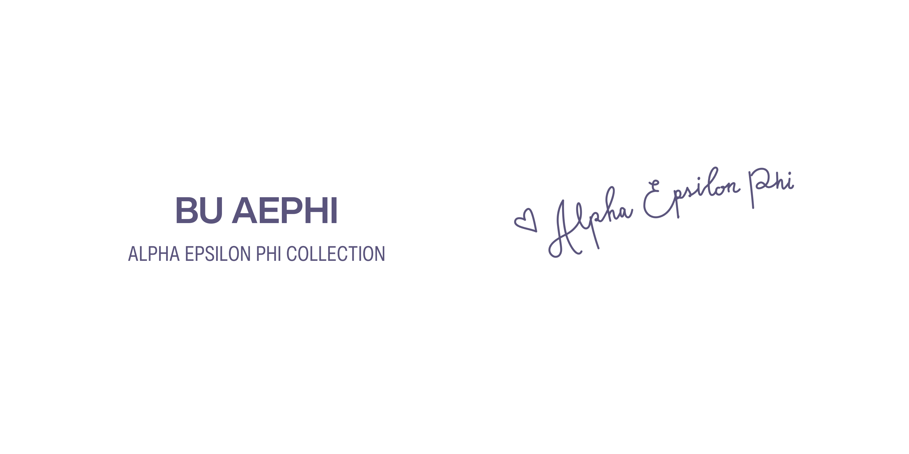 BU AEPHI - Alpha Epsilon Phi Collection