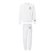 Princeton - The Cannon Club Crewneck / Sweatpants Set (White)