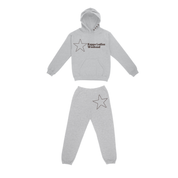 Iowa KKG - Ladies Day, Kappa's Way Hoodie / Sweatpants Set (Brown)