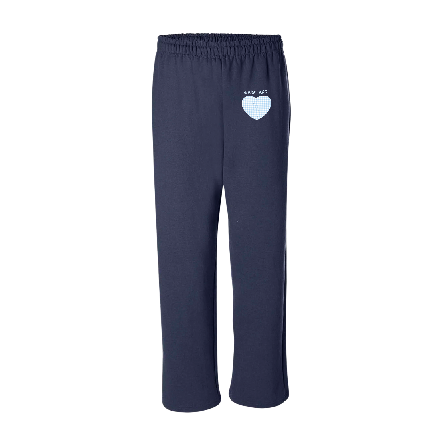 WFU KKG - Kappa Crewneck / Relaxed Leg Sweatpants Set (Navy)