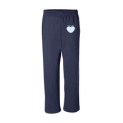 WFU KKG - Kappa Crewneck / Relaxed Leg Sweatpants Set (Navy)