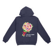 USC Delta Gamma - DG Dreamer Floral Hoodie/Sweatshorts Set