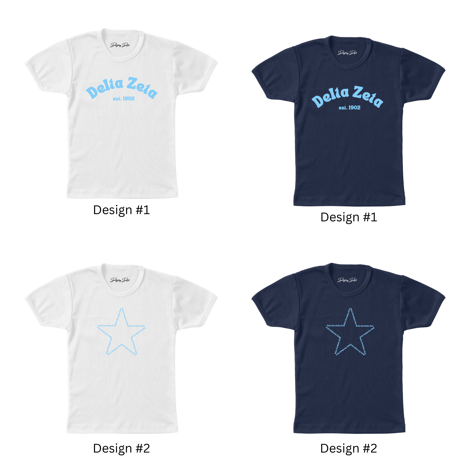 Creighton DZ - Stars & Hearts Baby Tee