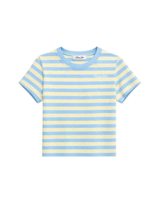Striped T-Shirt / Shorts Set