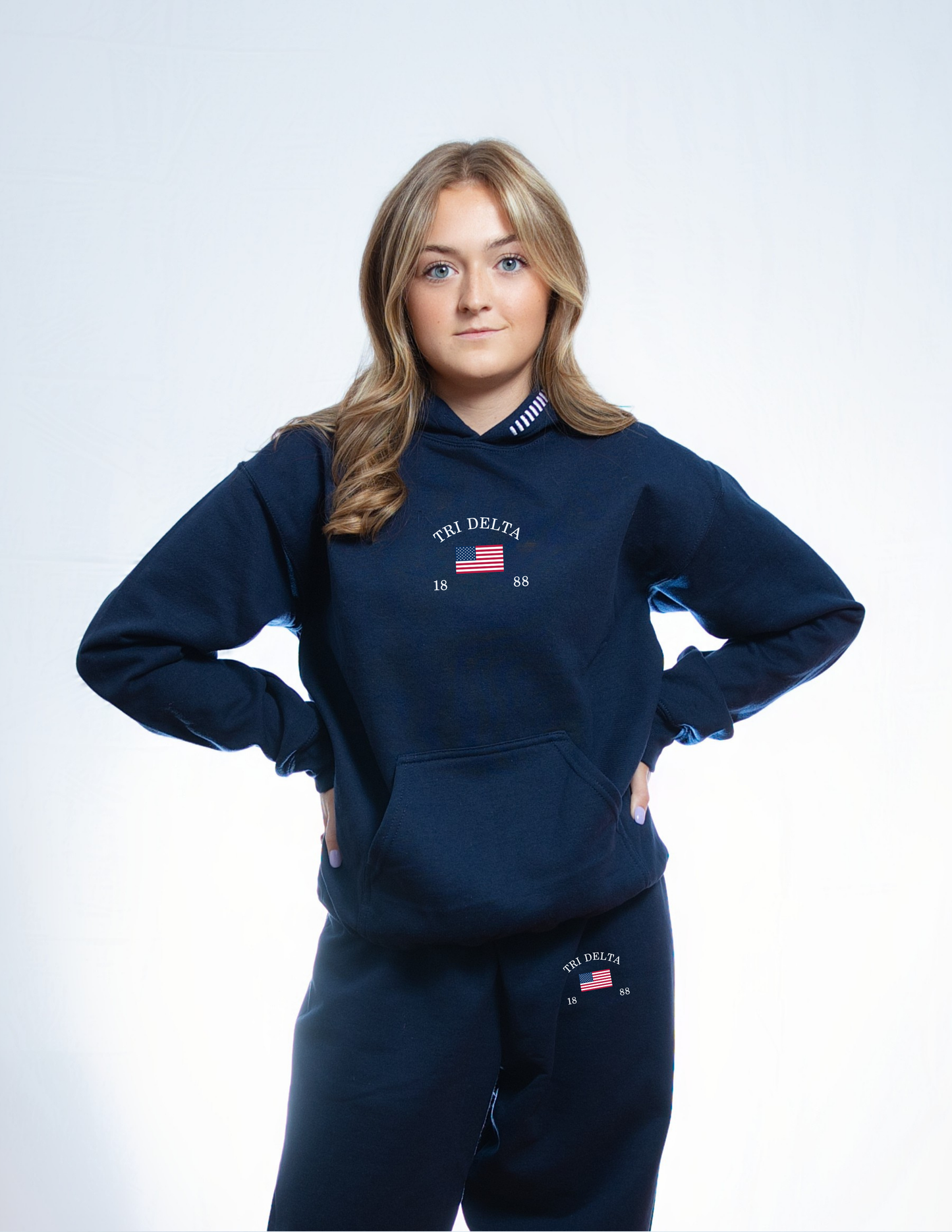 Tri Delta American Beauty Hoodie