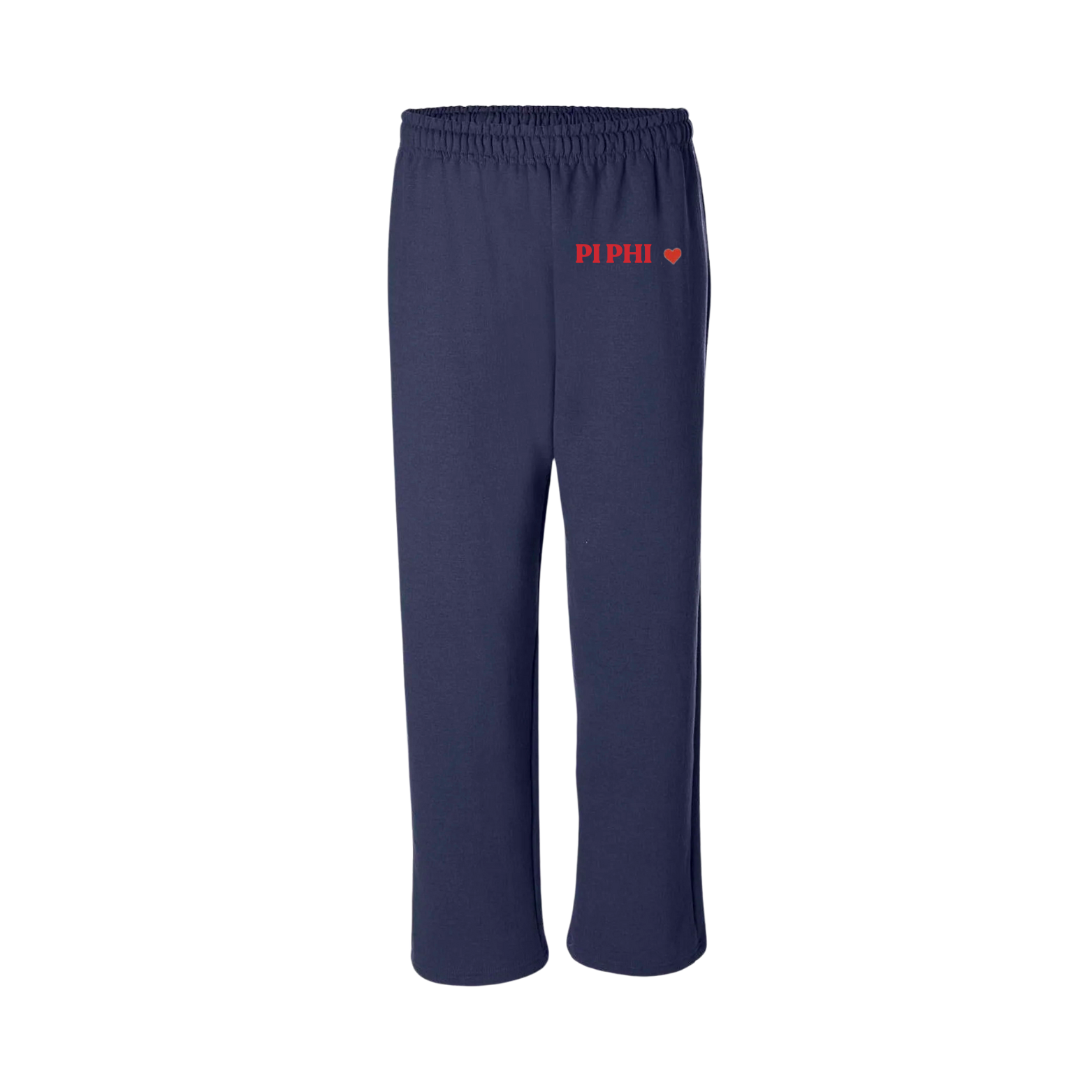 Denison Pi Phi - Denison Love Hoodie / Sweatpants Set (Navy)