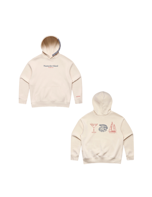 Unisex 30 Miles Out Hoodie (Sailboat)