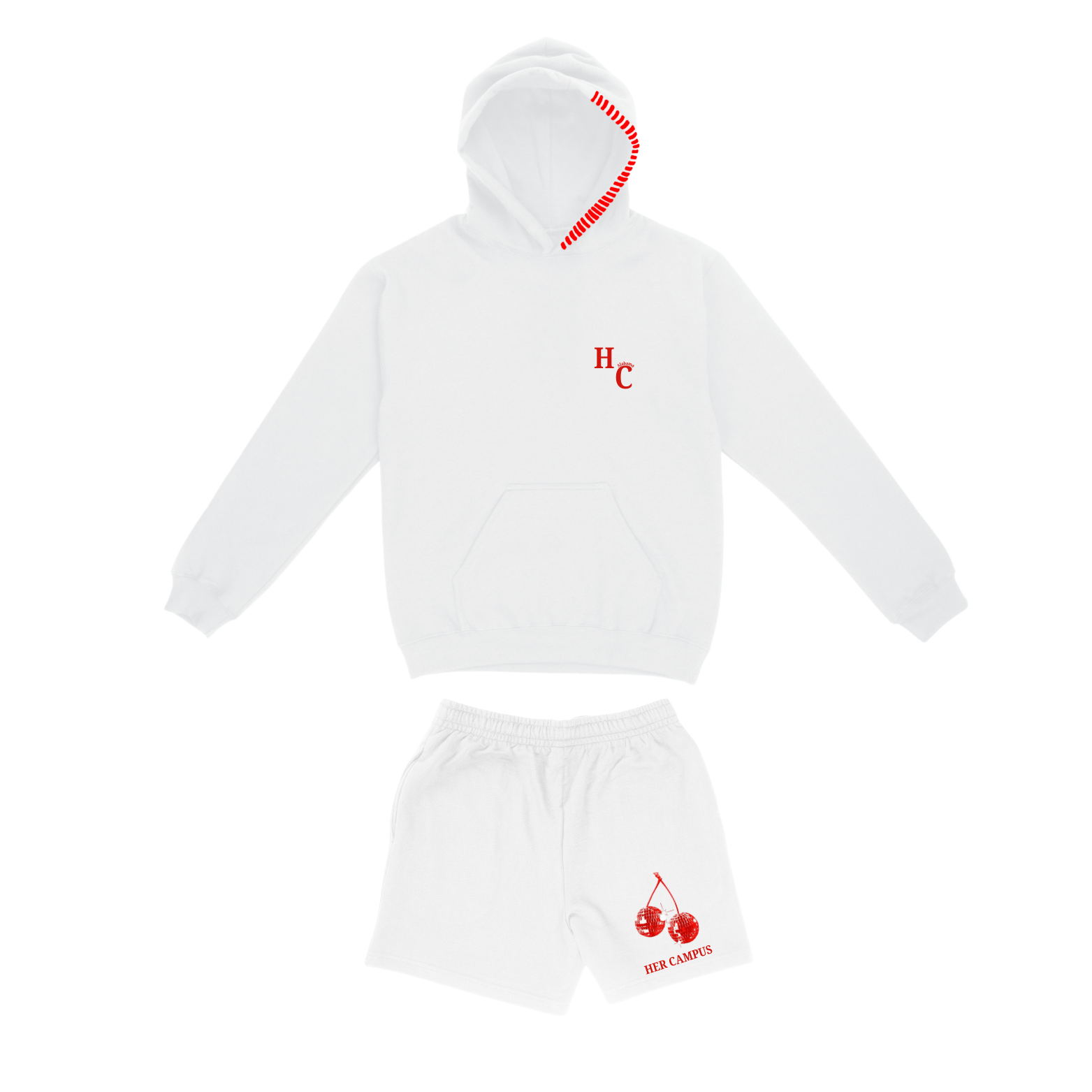 Alabama Her Campus - Her Collection Hoodie / Sweatshorts Set