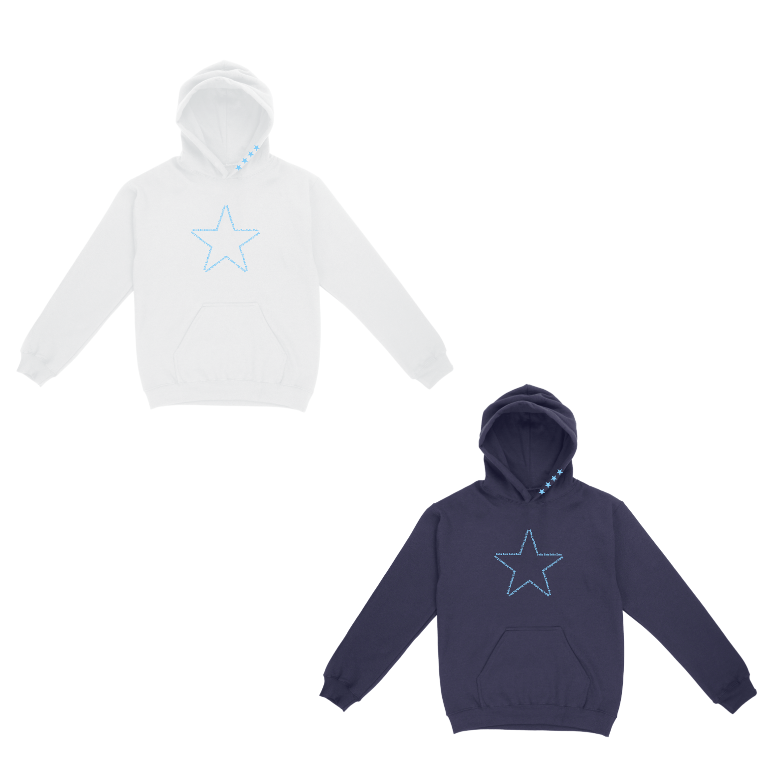 Creighton DZ - Stars & Hearts Hoodie