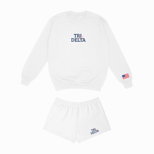 Crewneck / Sweatshorts Set