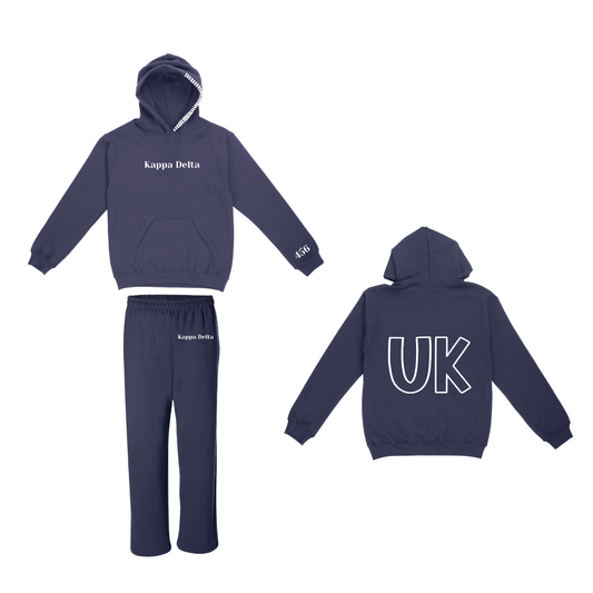 Hoodie / Sweatpants (Open Leg) Set
