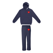 GWU KD - White Rose Week Hoodie / Sweatpants Set (Navy)