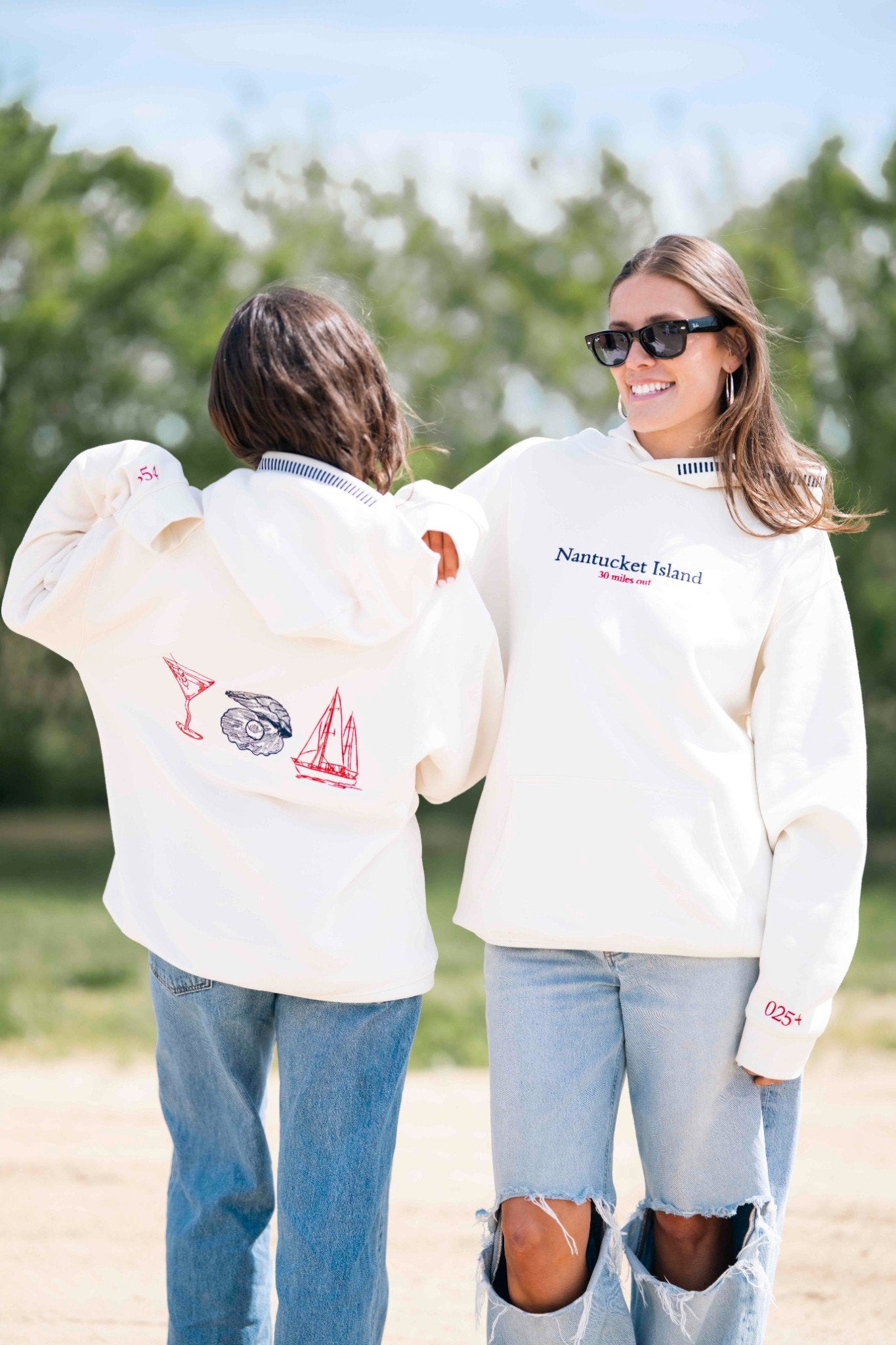 30 miles out sailboat hoodie