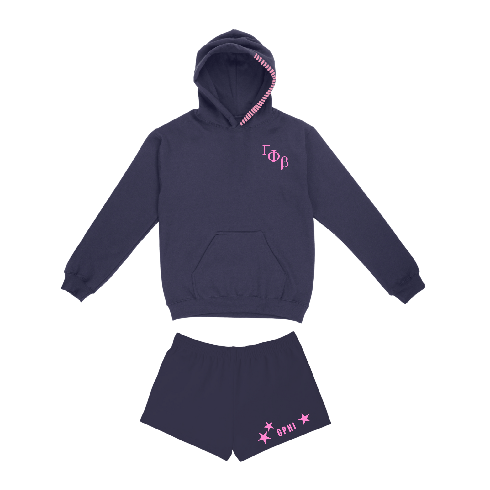 Sonoma State GPhi - True Love Hoodie / Sweatshorts Set