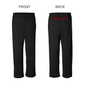 BU Alpha Phi - APHI Love Tank Top / Relaxed Leg Sweatpants Set (Black)