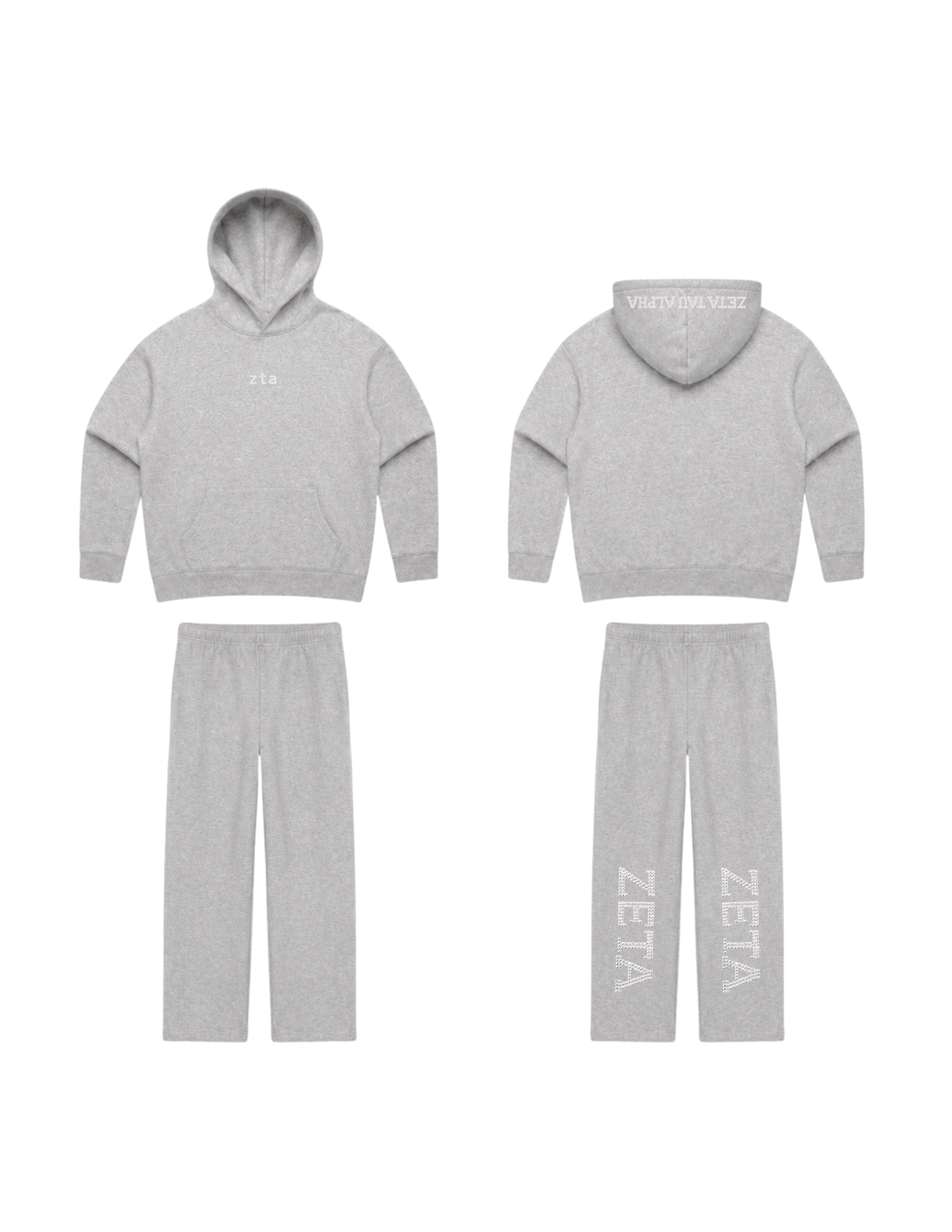 Hoodie Set - Grey