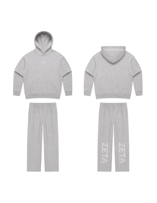 Hoodie Set - Grey