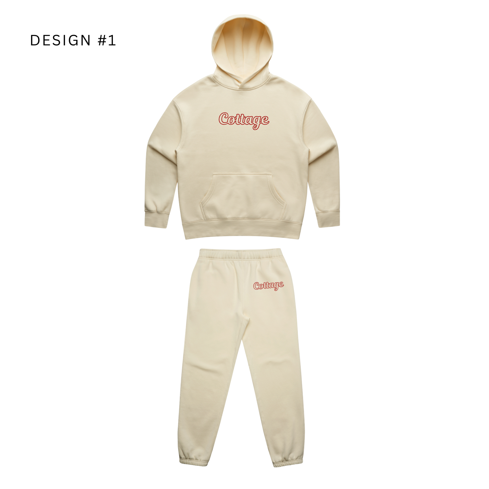 The Cottage Club Princeton - Classic Heavyweight Hoodie / Sweatpants Set (Design #1)