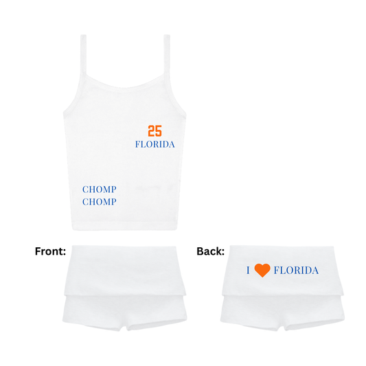 Tank Top / Yoga Shorts Set