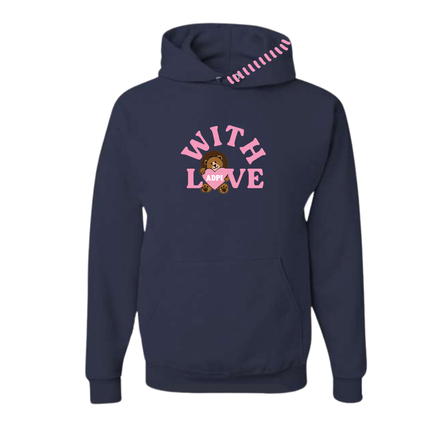 Arizona ADPI - With Love Hoodie / Sweatpants Set (Open Leg or Cuffed Leg)