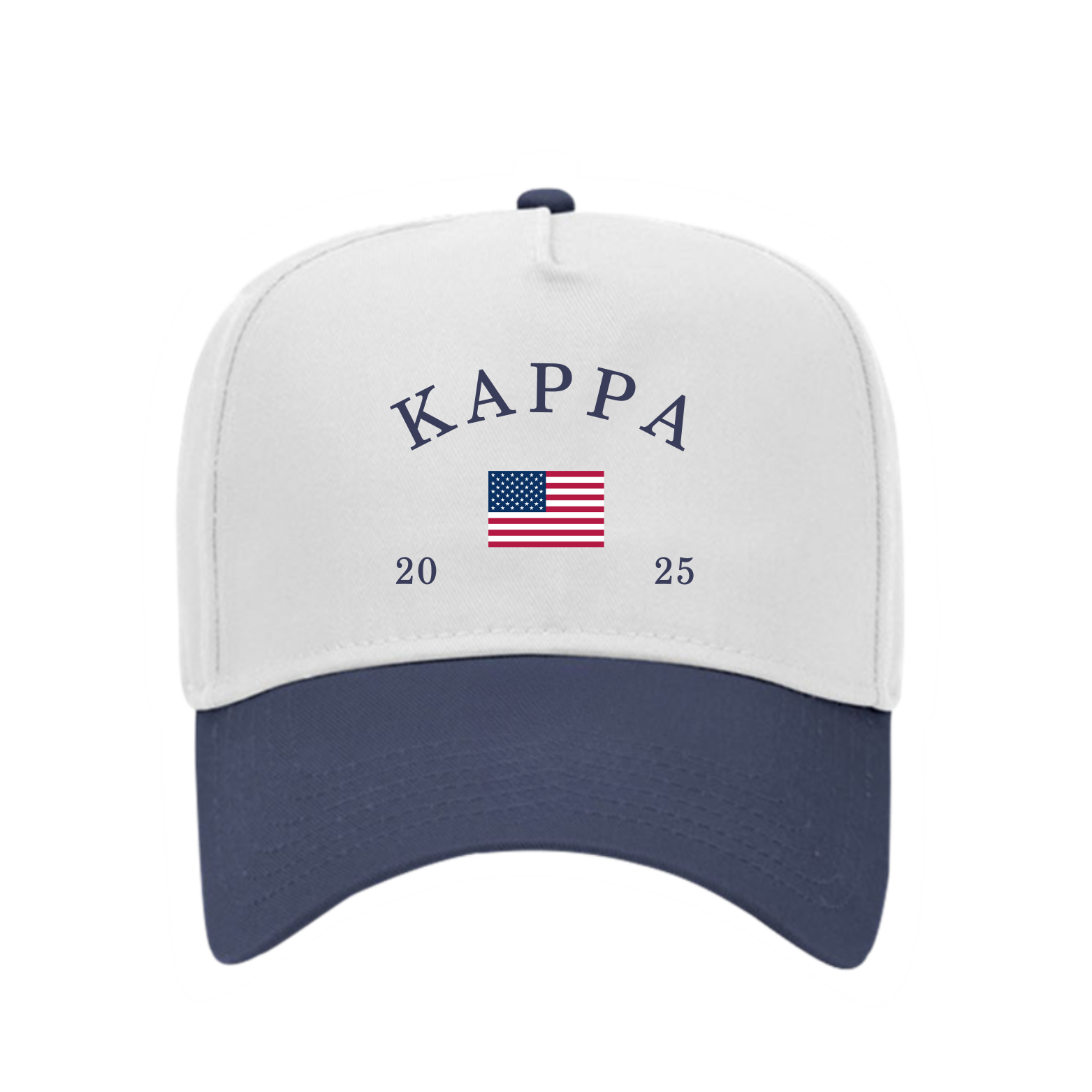 Berkeley Kappa Kappa Gamma - American Beauty Hat (White)