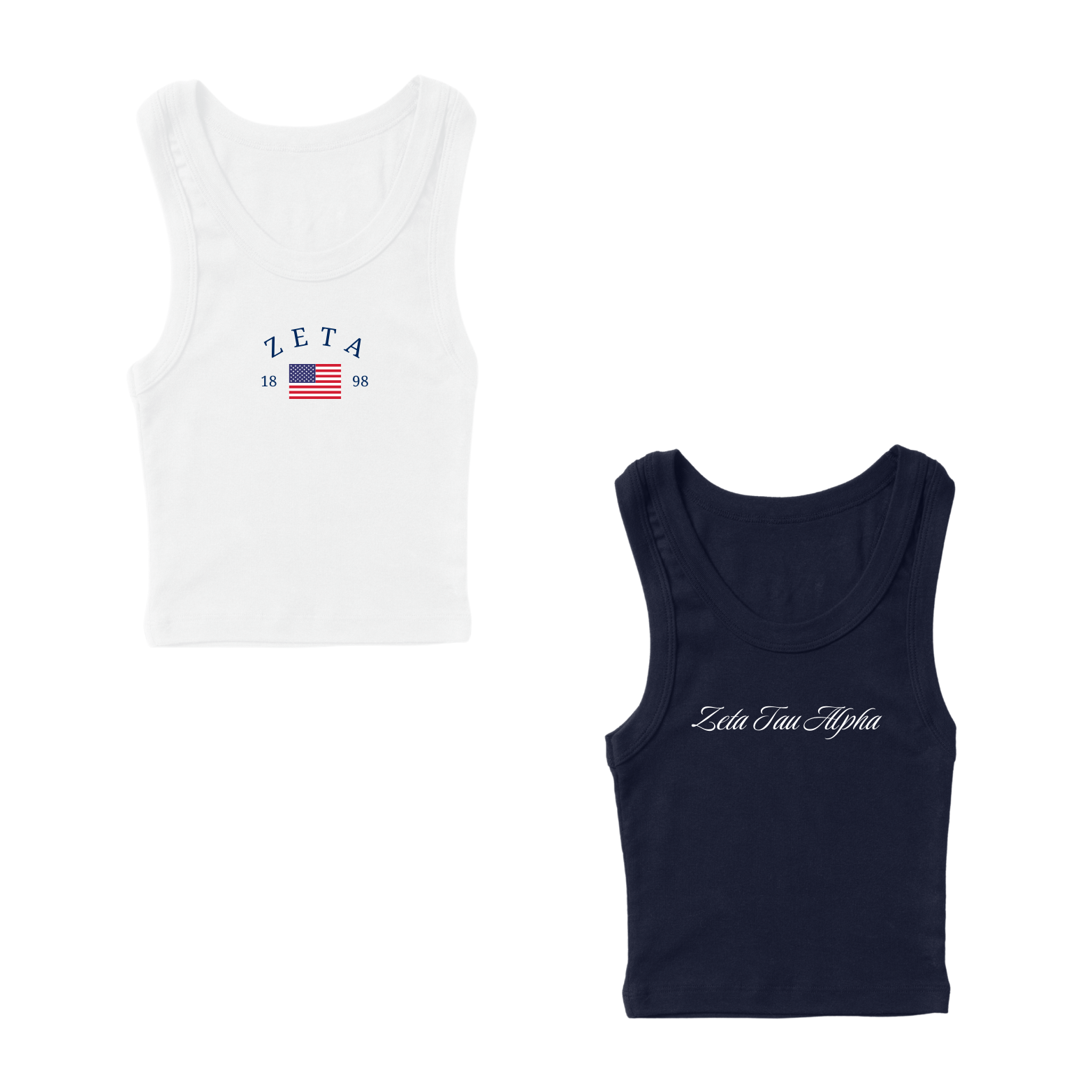 Charleston ZTA - Zeta Tau Alpha Tank Top