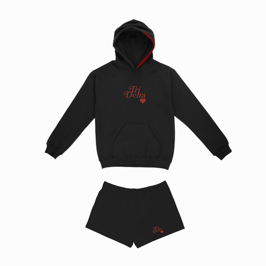 Hoodie / Sweatshorts Set