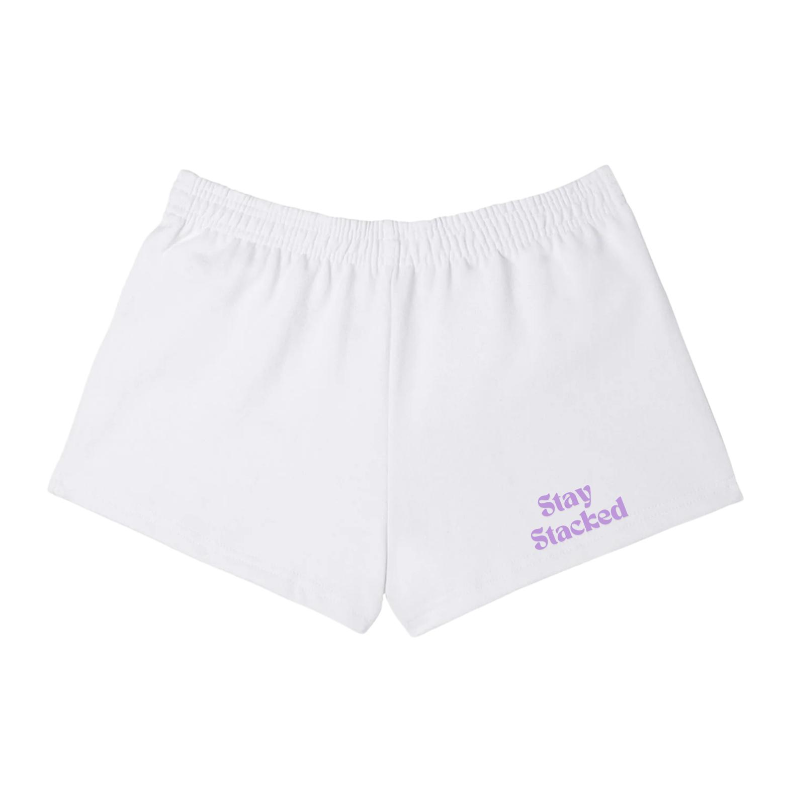Sick & Stacked Society: Spring Embroidered Sweatshorts