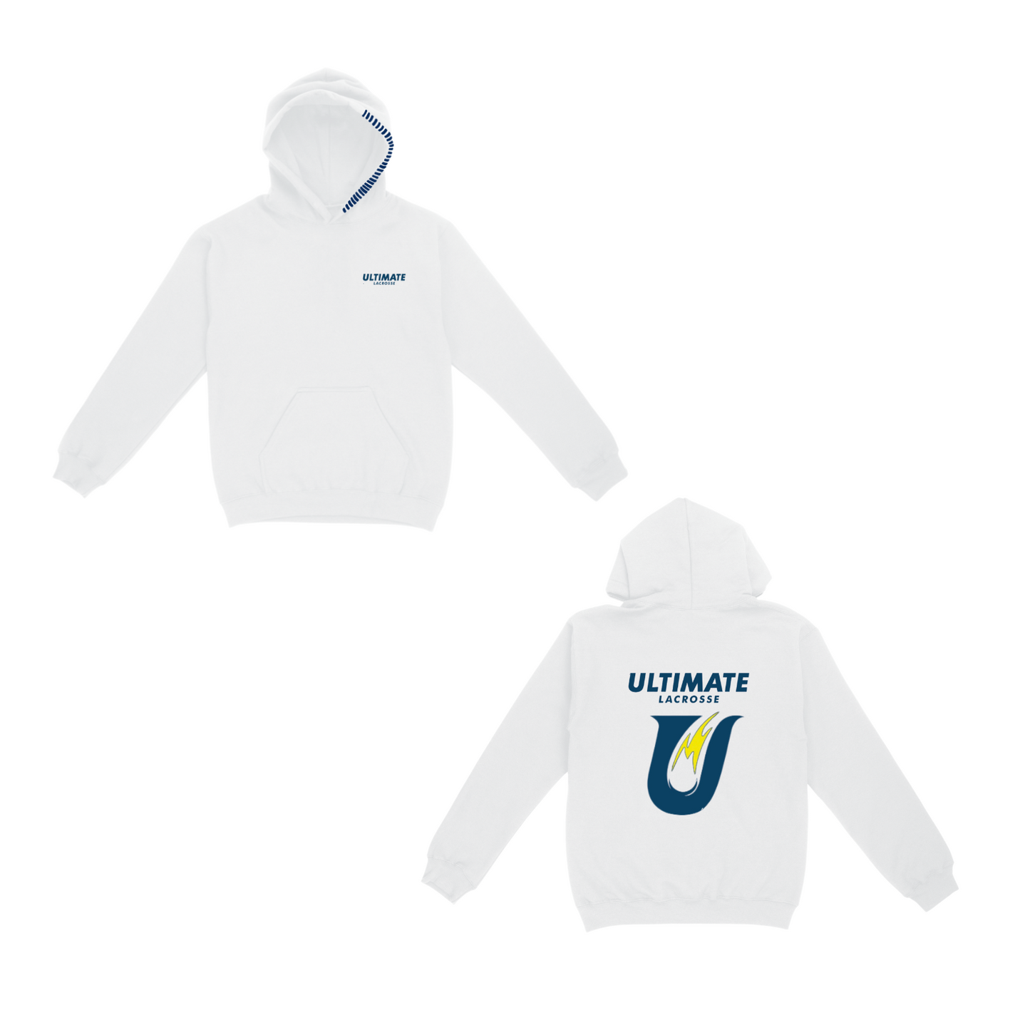Ultimate Lacrosse - Ultimate Collection Hoodie (White)