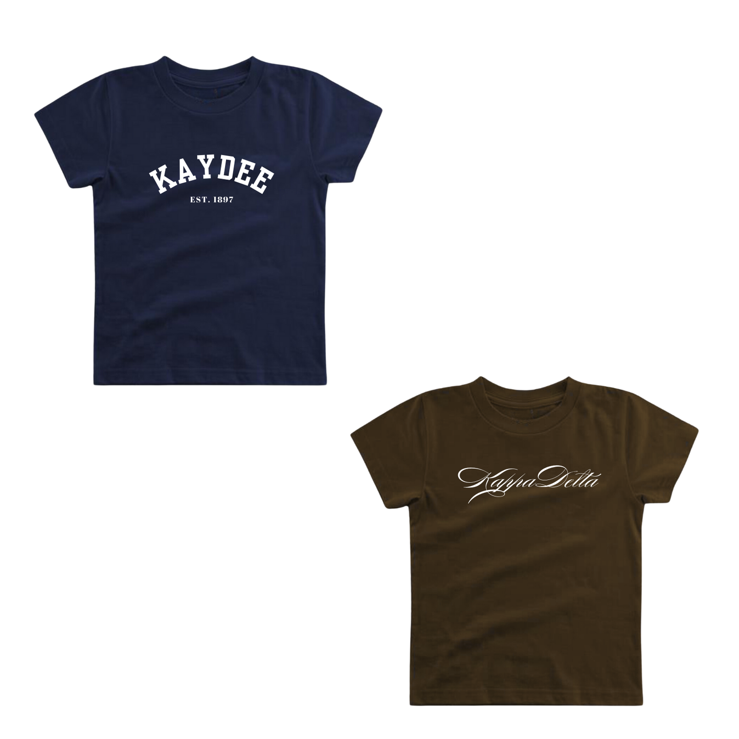 Kaydee / KD / Kappa Delta 1897 Baby Tee