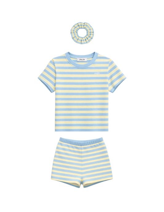 Striped Set and Scrunchie