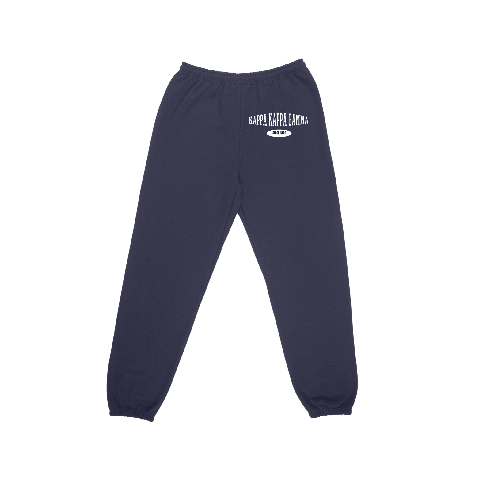 Clemson KKG - Winter 2024 Crewneck / Cuffed Leg Sweatpants (Navy)