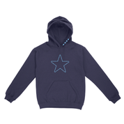 Creighton DZ - Stars & Hearts Hoodie / Relaxed Leg Sweatpants Set (Navy)