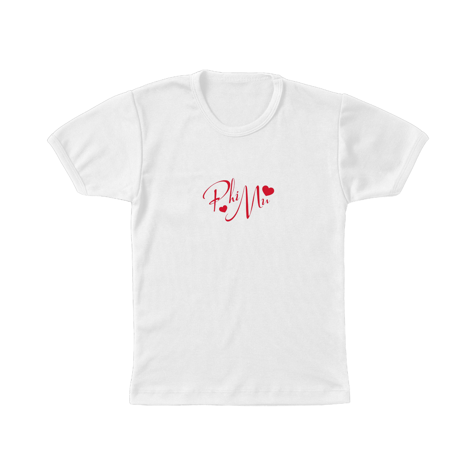 Elon Phi Mu - Love Collection Baby Tee