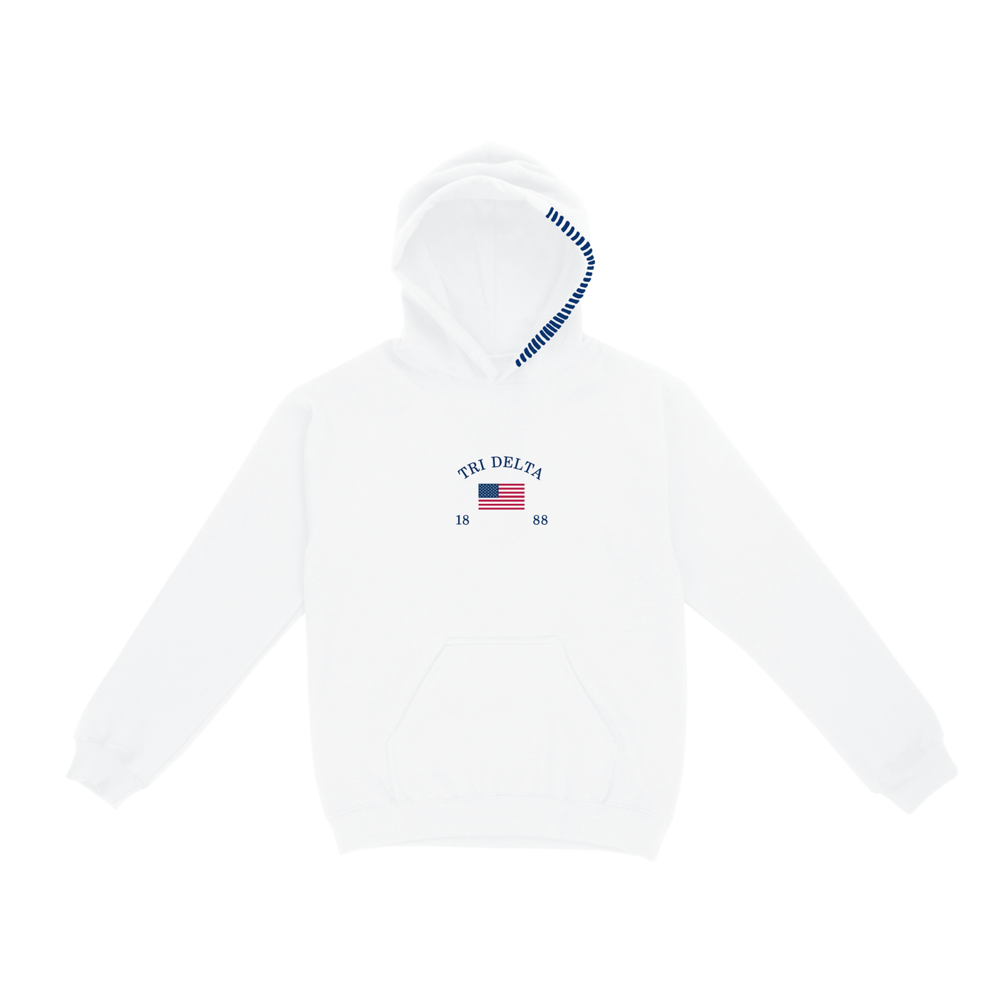 Tri Delta American Beauty Hoodie