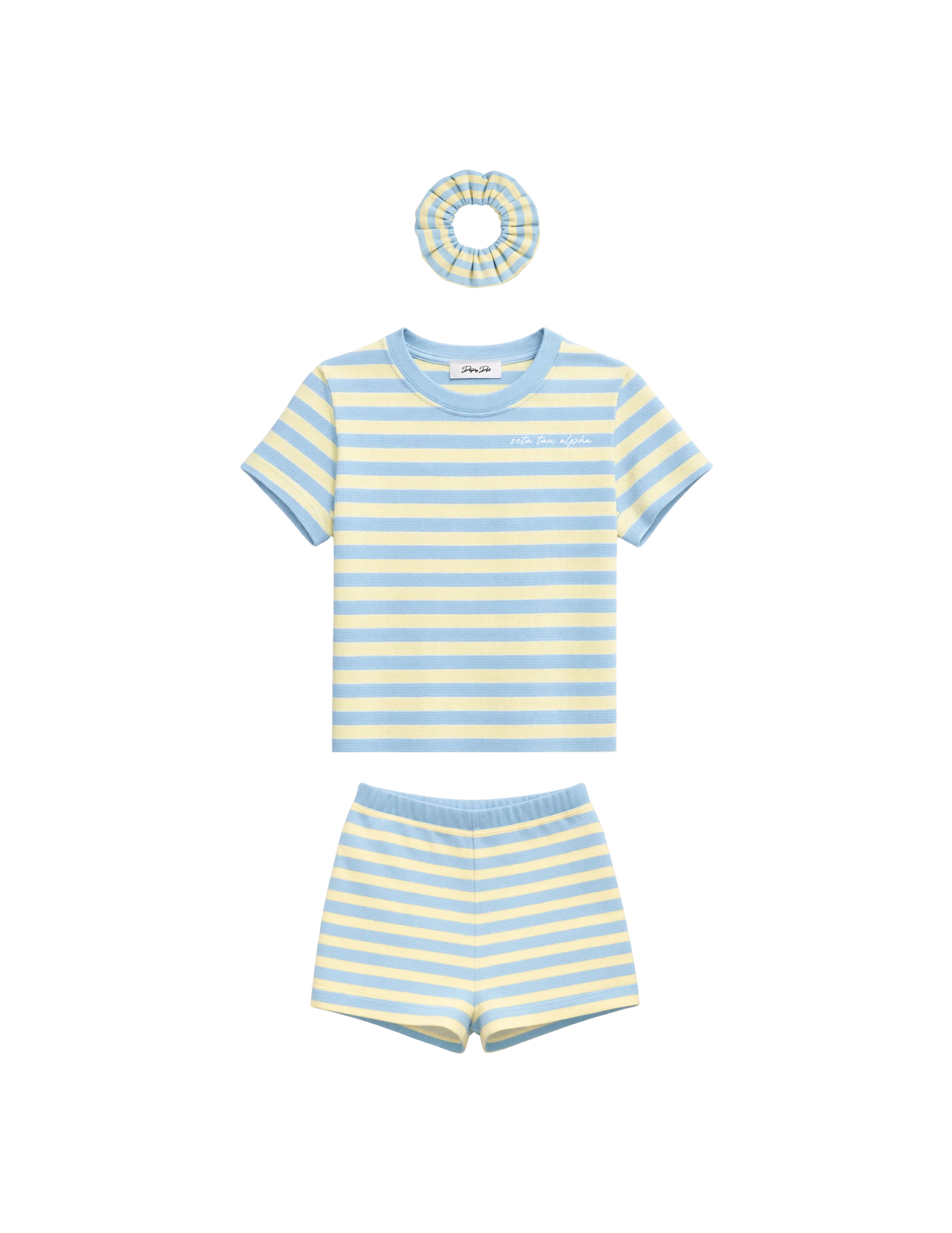 Striped Set and Scrunchie