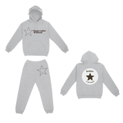 Iowa KKG - Ladies Day, Kappa's Way Hoodie / Sweatpants Set (Brown)