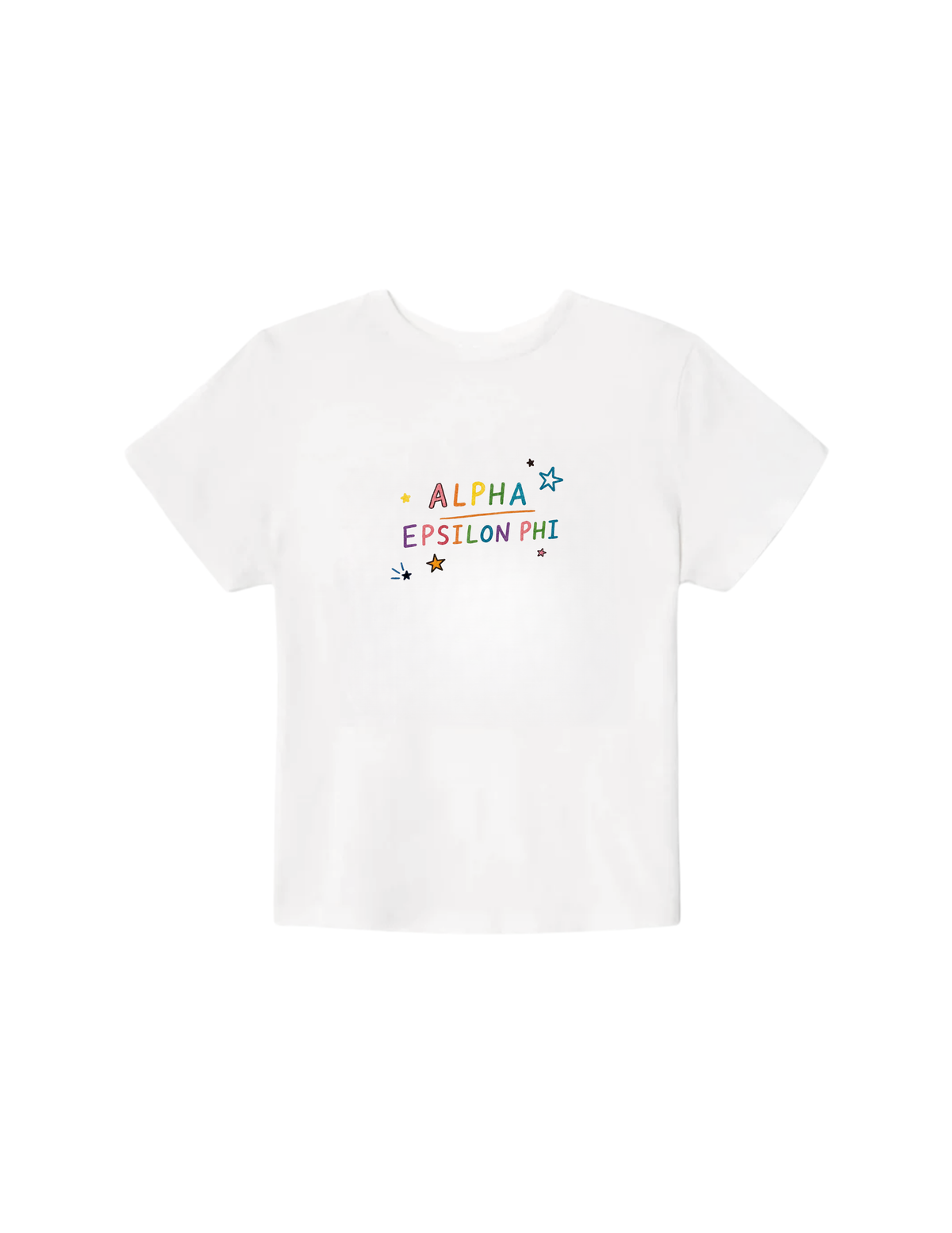 Sorority Stars Baby Tee