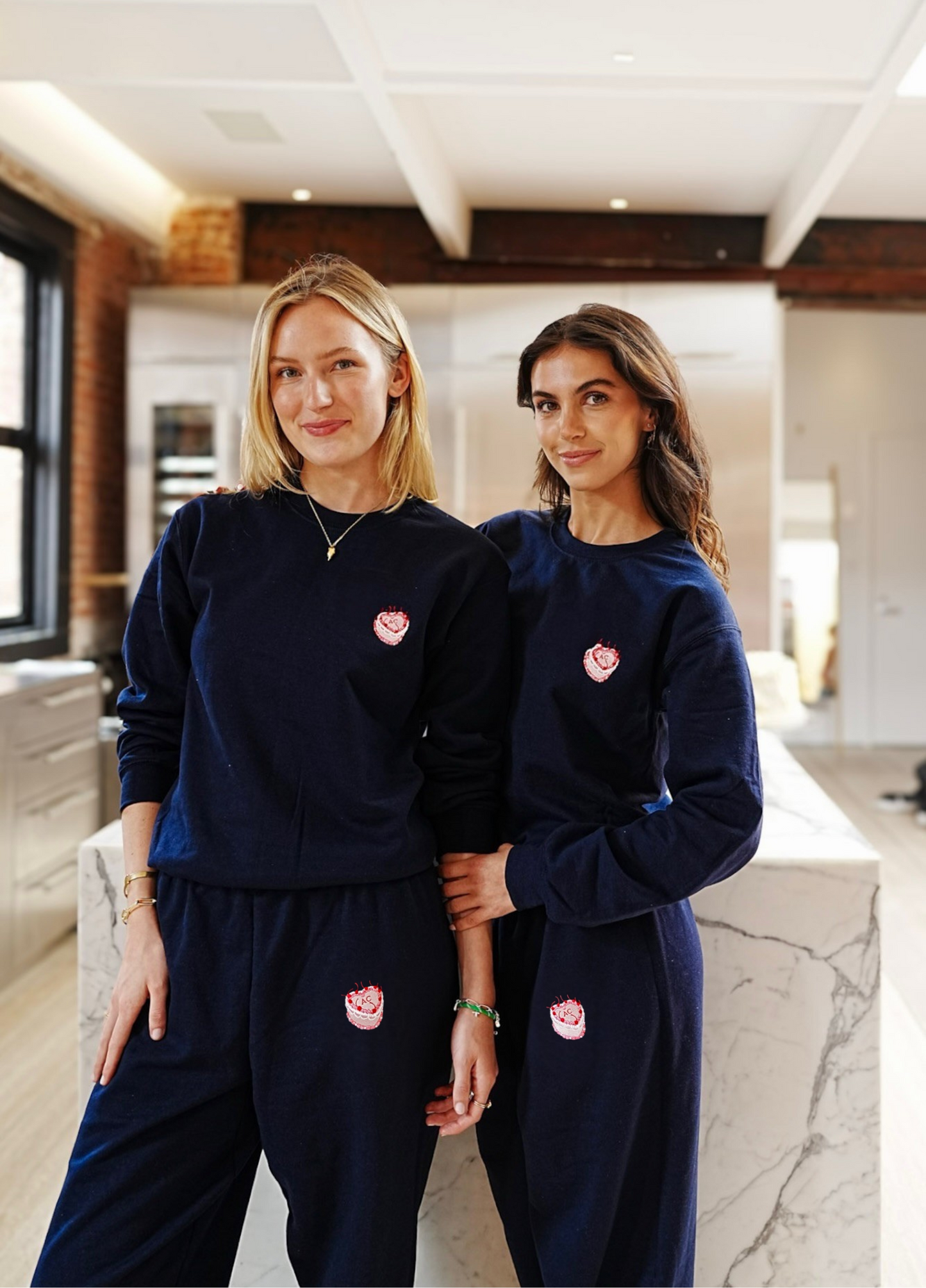 Alliecat Crewneck & Sweatpants Set
